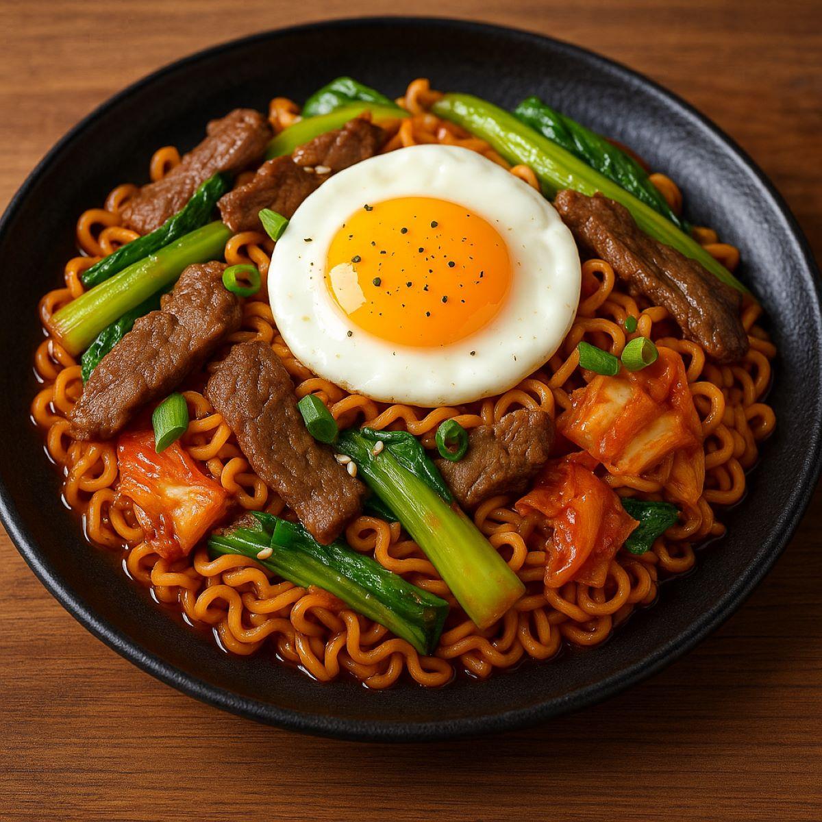 Cách làm mì xào Hàn Quốc chuẩn vị tại nhà