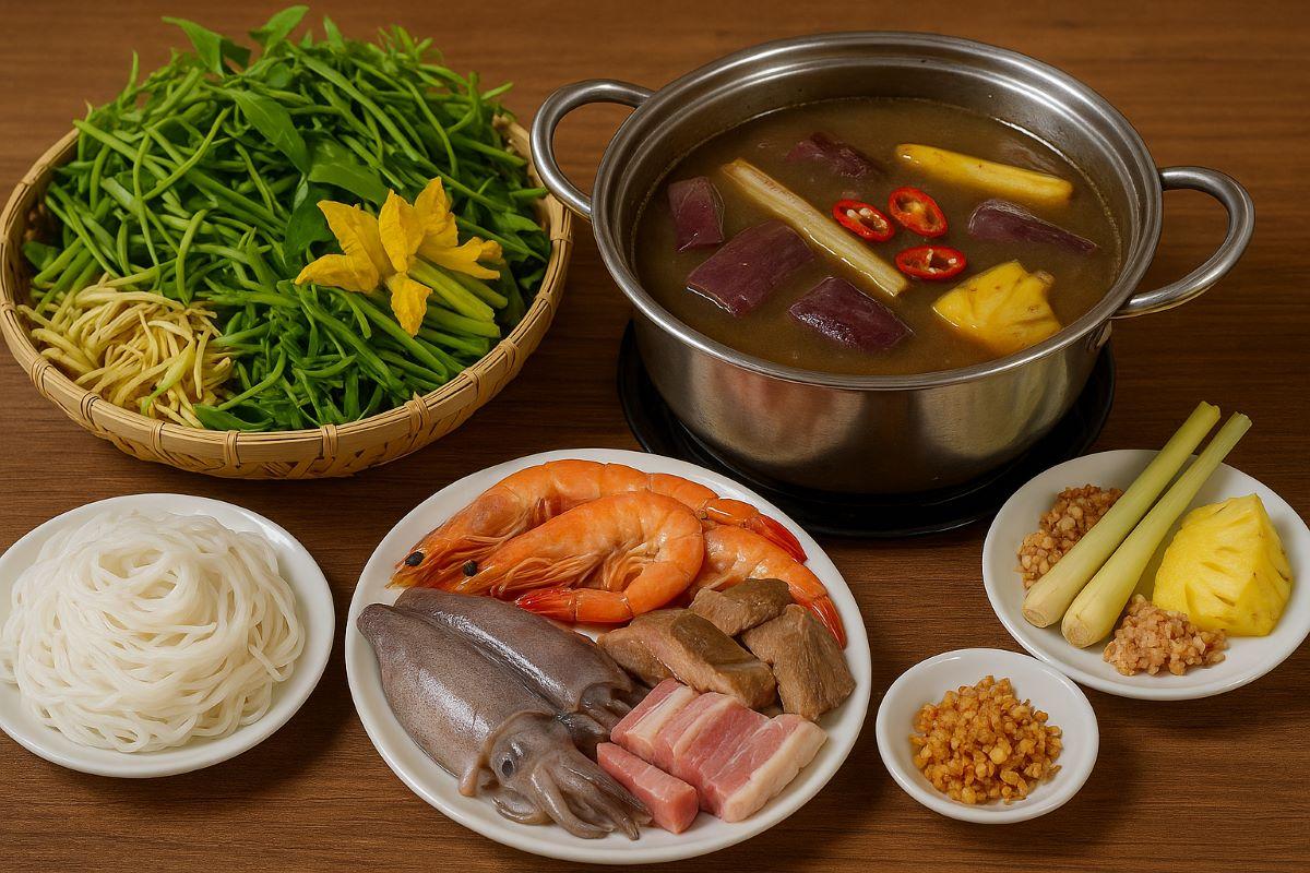 Cách nấu lẩu mắm miền Tây ngon chuẩn vị