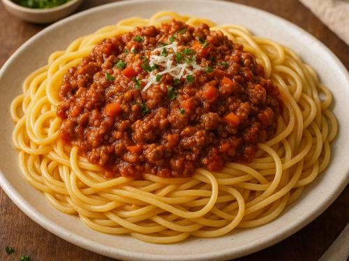 Cách nấu mì Ý sốt bò bằm chuẩn vị Âu, dễ làm tại nhà